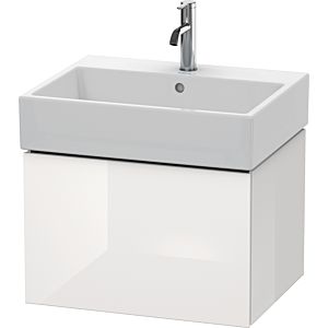 L-Cube Duravit vasque LC617508585 58,4x 45,9 cm, blanc brillant, 2000 coulissant, suspendu