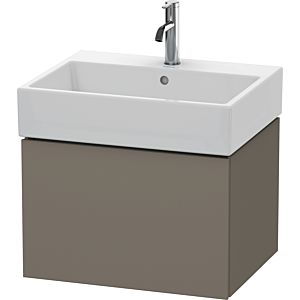 Duravit L-Cube Waschtisch-Unterschrank LC617509090 58,4x 45,9 cm, flannel grey seidenmatt, 1 Auszug, wandhängend