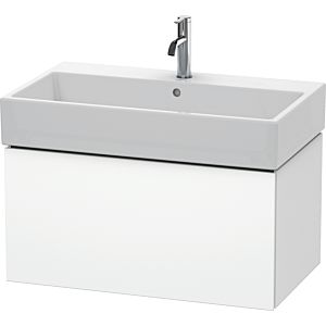 Duravit L-Cube Waschtisch-Unterschrank LC617701818 78,4x 45,9 cm, weiß matt, 1 Auszug, wandhängend