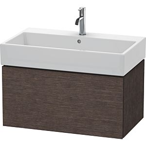 L-Cube Duravit vasque LC617707272 78,4x 45,9 cm, 2000 foncé brossé, coulissant match2, suspendu
