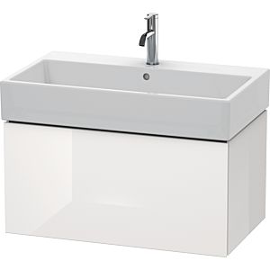 L-Cube Duravit vasque LC617708585 78,4x 45,9 cm, blanc brillant, 2000 coulissant, suspendu