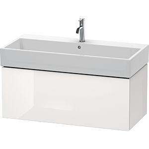 L-Cube Duravit vasque LC617802222 98,4x 45,9 cm, blanc brillant, 2000 coulissant, suspendu