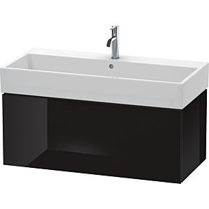 L-Cube Duravit vasque LC617804040 98,4x 45,9 cm, noir brillant, 2000 , suspendu