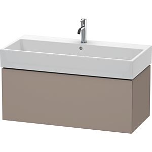 L-Cube Duravit vasque LC617804343 98,4x 45,9 cm, basalte mat, 2000 , suspendu