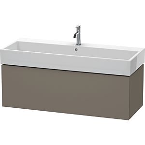 L-Cube Duravit vasque LC617909090 118,4x 45,9 cm, flanelle gris soie mat, 2000 , suspendu
