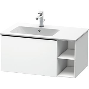 Duravit L-Cube vanity unit LC619101818 82x48.1x40cm, 1 drawer, basin left, matt white