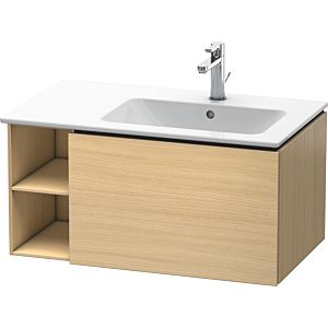 Duravit L-Cube Waschtisch-Unterschrank LC619207171 82x48,1x40cm, 1 Auszug, Becken rechts, mediterane eiche