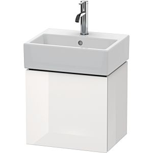 L-Cube Duravit vasque LC6245L8080 43,4x34,1x40cm, suspendu, porte à gauche, graphite super mat