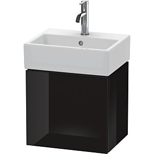 Duravit L-Cube vanity unit LC6245L4040 43.4x34.1x40cm, wall-hung, door on the left, black high gloss