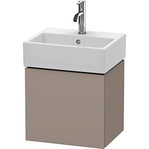 L-Cube Duravit vasque LC6245L4343 43,4x34,1x40cm, suspendu, porte à gauche, basalte mat