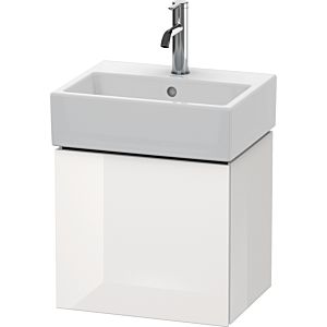 Duravit L-Cube vanity unit LC6245L8585 43.4x34.1x40cm, wall-hung, door on the left, white high gloss