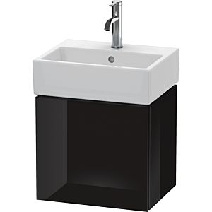 Duravit L-Cube vanity unit LC6245R4040 43.4x34.1x40cm, wall-hung, door on the right, black high gloss