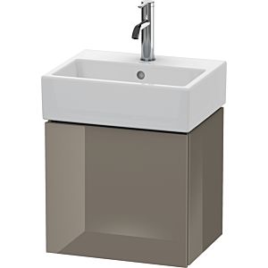 L-Cube Duravit vasque LC6245R8989 43,4x34,1x40cm, suspendu, porte à droite, gris flanelle brillant