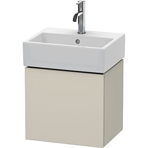 Duravit L-Cube Waschtisch-Unterschrank LC6245R9191 43,4x34,1x40cm, wandhängend, Tür rechts, taupe matt