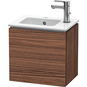 Duravit L-Cube Waschtisch-Unterschrank LC6272L2121 42x29,4x40cm, wandhängend, Tür links, nussbaum dunkel