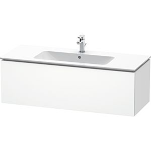 Duravit L-Cube LC614301818 Blanc Mat , 122,2x40x48,1cm, coulissant 2000