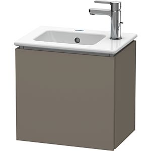 Duravit L-Cube vanity unit LC6272L9090 42x29.4x40cm, wall-hung, door on the left, flannel gray silk matt