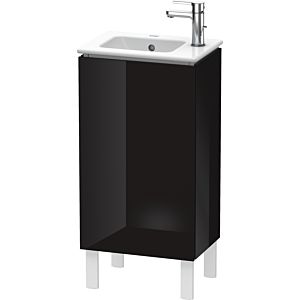Duravit L-Cube vanity unit LC6273L4040 42x29.4x70.4cm, standing, door on the left, black high gloss