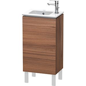 L-Cube Duravit vasque LC6273L7979 42x29,4x70,4cm, debout, porte à gauche, noyer naturel