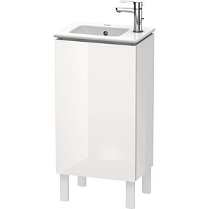 L-Cube Duravit vasque LC6273L8585 42x29,4x70,4cm, debout, porte à gauche, blanc brillant