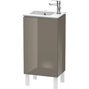 Duravit L-Cube Waschtisch-Unterschrank LC6273L8989 42x29,4x70,4cm, stehend, Tür links, flannel grey hochglanz