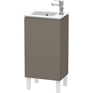 Duravit L-Cube vanity unit LC6273L9090 42x29.4x70.4cm, standing, door on the left, flannel gray silk matt