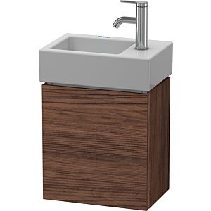 Duravit L-Cube vanity unit LC6293R2121 36.4x24.1x40cm, wall-hung, door on the right, dark walnut