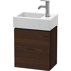Duravit L-Cube vanity unit LC6293R6969 36.4x24.1x40cm, wall-hung, door on the right, brushed walnut