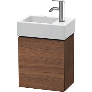 L-Cube Duravit vasque LC6293R7979 36,4x24,1x40cm, suspendu, porte à droite, noyer naturel