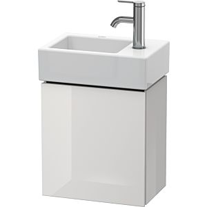 L-Cube Duravit vasque LC6293R8585 36,4x24,1x40cm, suspendu, porte à droite, blanc brillant