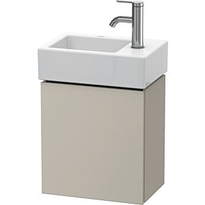 Duravit L-Cube Waschtisch-Unterschrank LC6293R9191 36,4x24,1x40cm, wandhängend, Tür rechts, taupe matt