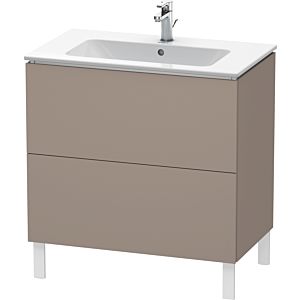 Duravit L-Cube vanity unit LC662604343 82 x 48, match2 cm, basalt matt, 2 2000