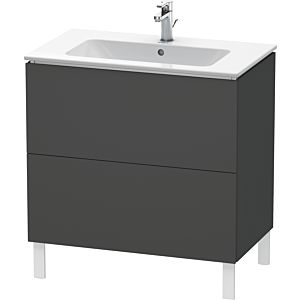 L-Cube Duravit vasque LC662604949 82 x 48, match2 cm, graphite mat, 2 2000