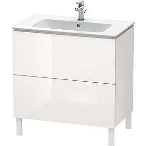 Duravit L-Cube vanity unit LC662608585 82 x 48, match2 cm, white high gloss, 2 2000