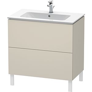 L-Cube Duravit vasque LC662609191 82 x 48, match2 cm, taupe mat, 2 2000