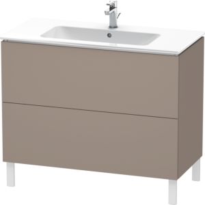 L-Cube Duravit vasque LC662704343 102 x 48, match2 cm, basalte mat, 2 2000