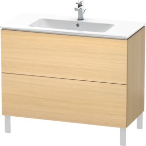 Duravit L-Cube vanity unit LC662707171 102 x 48, 2000 cm, Mediterranean oak, 2 pull-outs, standing