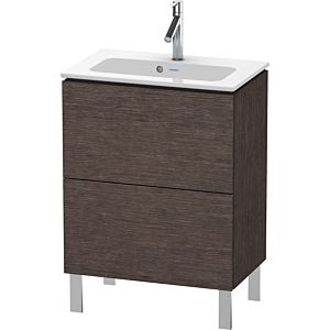 Duravit L-Cube vanity unit LC667307272 62 x 39, 2000 cm, dark brushed oak, 2 pull-outs, standing