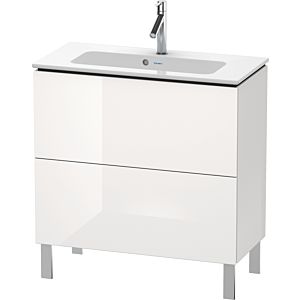 Duravit L-Cube vanity unit LC667402222 82 x 39, match2 cm, white high gloss, 2 2000