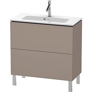 L-Cube Duravit vasque LC667404343 82 x 39, match2 cm, basalte mat, 2 2000