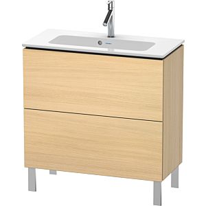 Duravit L-Cube Waschtisch-Unterschrank LC667407171 82 x 39,1 cm, mediterane eiche, 2 Auszüge, stehend