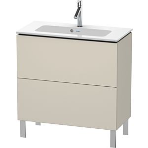Duravit L-Cube vanity unit LC667409191 82 x 39, match2 cm, matt taupe, 2 2000