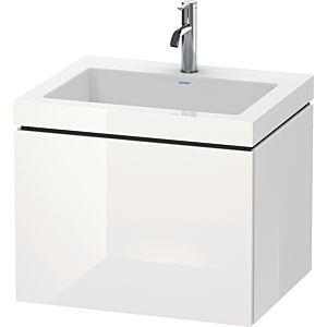 L-Cube Duravit vasque LC6916O8585 60 x48 cm, trou pour robinet 2000 blanc brillant, 2000 coulissant