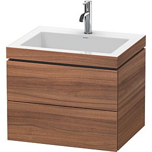 L-Cube Duravit vasque LC6926O7979 60 x48 cm, 2000 , noyer naturel, 2 tiroirs