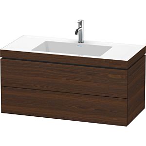 L-Cube Duravit vasque LC6928O6969 100 x 48 cm, 2000 , noyer brossé, 2 tiroirs