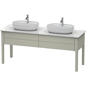 Duravit Luv Duravit sous-lavabo LU9562B6060 178,3x57x74,3cm, Taupe Seidenmatt , 2 coulissants, debout