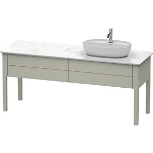 Duravit Luv Duravit Luv LU9563R6060 178.3x57cm, right, Taupe Seidenmatt , 2 Taupe Seidenmatt , standing