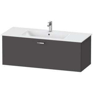 Duravit XBase Duravit XB603304949 120x44x47.5cm, graphite mat, 2000 coulissant