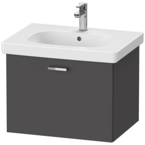 Duravit XBase Duravit XB607004949 60x44.8x45.8cm, graphite mat, 2000 coulissant