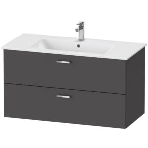 Duravit XBase Duravit XB612204949 100x55.2x47.5cm, graphite mat, 2 tiroirs